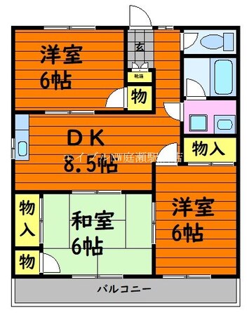 プチパールの物件間取画像